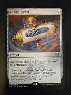 Cursed Totem NM Modern Horizons 2 MTG FREE SHIPPING - Image 1