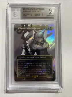 Y'shtola Night's Blessed Surge Foil Graded Beckett 9.0 Mint Final Fantasy - Image 1
