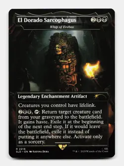 MTG: El Dorado Sarcophagus - Whip of Erebos | Secret Lair Drop Series 2218 NM - Image 1