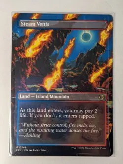 Steam Vents X1 BORDERLESS-NM/M-Lorwyn Eclipsed DOUBLE SIDED - Image 2