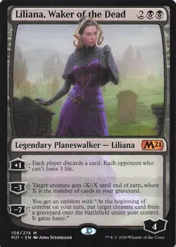 Liliana, Waker of the Dead Core Set 2021 Regular - Image 1