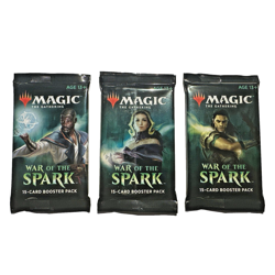 MAGIC THE GATHERING WAR OF THE SPARK FACTORY SEALED BOOSTER PACK 1x - Image 1