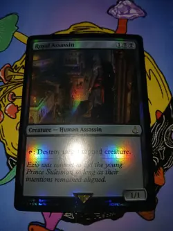 1x MTG Royal Assassin (FOIL) Assassin's Creed Promo 306 NM - Image 3