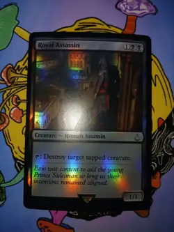 1x MTG Royal Assassin (FOIL) Assassin's Creed Promo 306 NM - Image 4