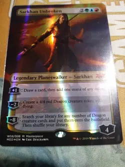 Sarkhan Unbroken - Foil - MTG War of the Spark: Mythic Edition - Image 1