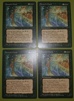 Tourach's Chant x4 Fallen Empires 4x Playset Magic the Gathering MTG - Image 1