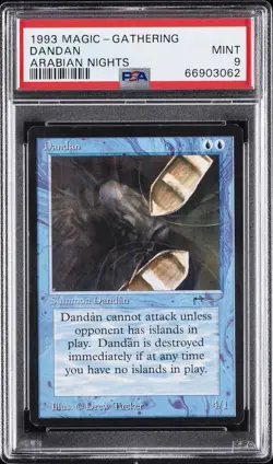 1993 MTG ARABIAN NIGHTS DANDAN PSA 9 - Image 1