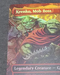 MTG RVR - Krenko, Mob Boss - Anime Borderless FOIL Ravnica Remastered - Image 3