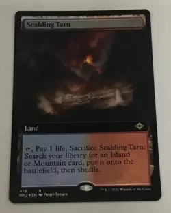 Scalding Tarn (Extended Art) Modern Horizons 2 Foil - Image 1