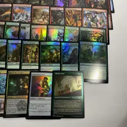 Lot 140 FOIL ONLY Bulk MAGIC The Gathering MTG Commons ONLY See Pictures - Image 2