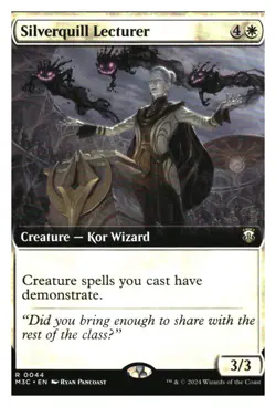 Silverquill Lecturer (extended art) Modern Horizons 3 MTG - NM+ MYTHIC RELICS - Image 1