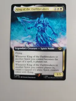 MTG King of the Oathbreakers LotR: Tales of Middle-earth Borderless Rare - Image 1