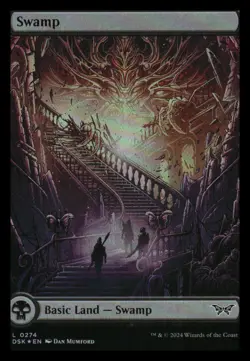 Swamp (foil) 0274 Duskmourn Mythic Relics - Image 1