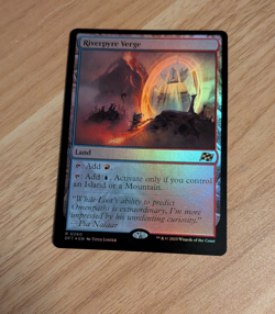 MTG Riverpyre Verge Aetherdrift NM FOIL - Image 1