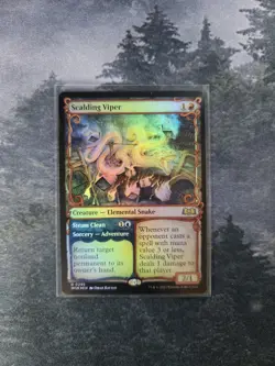 Scalding Viper (Showcase) Wilds of Eldraine Foil - Image 1