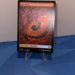 Tarkir Dragonstorm Foil Full Art Dragon Eye Mountain (0290) MTG Magic TDM - Image 1