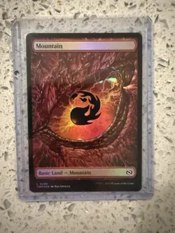 MTG - Mountain (0290) - Tarkir: Dragonstorm - Foil - Image 1