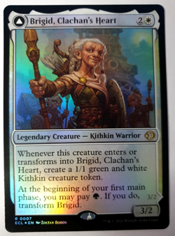 Brigid, Clachan's Heart - FOIL - Lorwyn Eclipsed - Rare - 0007 NM - Image 1