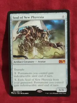 1x Soul of New Phyrexia Moderate Play MTG Magic - Kid Icarus - - Image 1