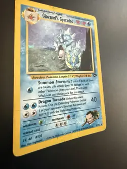 Pokemon Gyarados Holo Rare TCG Card Giovanni's Gym Challenge 5/132 - Image 2