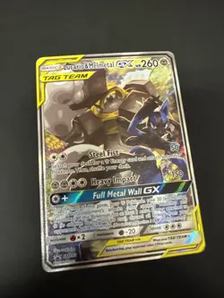 Pokemon TCG Lucario & Melmetal GX SM192 Black Star Promos Card NM Condition - Image 3