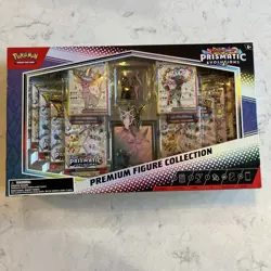 Pokemon Prismatic Evolutions Premium Figure Collection New Ship fast - Image 1