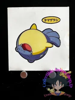 Spheal Pokemon Bread Sticker Nintendo Japanese Anime Game Collection JAPAN E - Image 1
