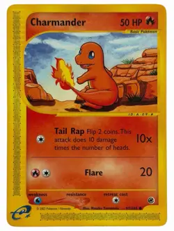 Charmander - 97/165 Expedition 2002 - E-Reader WOTC - Pokemon TCG - Image 1