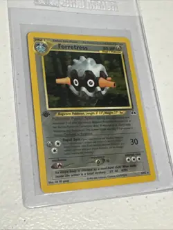 Forretress Holo Rare 1st Edition 2/75 Neo Discovery WOTC Vintage Pokemon NM - Image 1