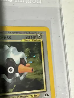Forretress Holo Rare 1st Edition 2/75 Neo Discovery WOTC Vintage Pokemon NM - Image 4