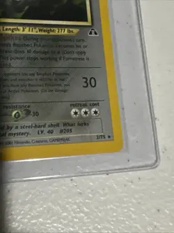 Forretress Holo Rare 1st Edition 2/75 Neo Discovery WOTC Vintage Pokemon NM - Image 5