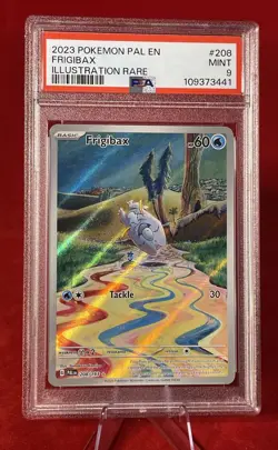 Frigibax 208/193 Illustration Rare - PSA 9 MINT - Pokemon Paldea Evolved - Image 1