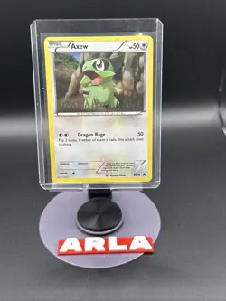 Pokemon TCG Axew BW Black Star Promos BW10 Holo Promo NM/M - Image 1