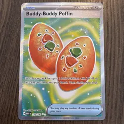 Buddy-Buddy Poffin 167/132 - Pokemon TCG Mega Evolution Ultra Rare - Holo NM - Image 1