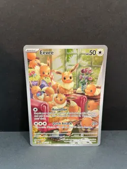 Pokemon Eevee Illustration Rare Twilight Masquerade #188/167 NM - Image 1