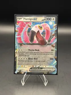 Flamingo ex 160/191 Holo Double Rare Pokemon TCG Surging Sparks NM - Image 1