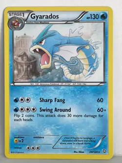 Pokemon Gyarados Cosmos Holo Dragons Exalted 24/124 - LP - Image 1