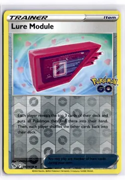 Lure Module 067/078 Reverse Holo Pokemon Pokemon GO NM - Image 1