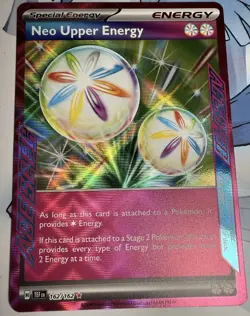 Neo Upper Energy 162/162 Ace Spec - Temporal Forces - Pokemon TCG - Image 1