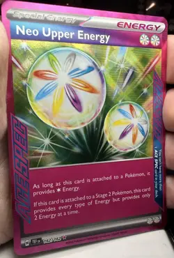 Neo Upper Energy 162/162 Ace Spec - Temporal Forces - Pokemon TCG - Image 3