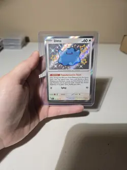 Pokemon TCG Ditto 201/091 S&V: Paldean Fates Shiny Holo Rare - Image 1