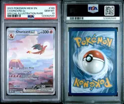 Charizard Ex Pokemon Mew En-151 199 Gem Mint PSA 10 - Image 3
