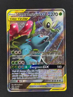 Celebi Venusaur GX SM167 Pokemon Sun Moon Promo 2019 LP 🔥🔥🔥 - Image 1