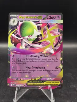 Pokemon TCG Mega Gardevoir ex 060/132 Mega Evolution Double Rare Holo NM - Image 1