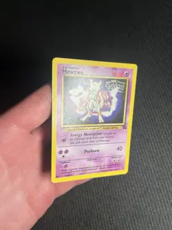 Pokemon TCG Mewtwo (Movie Promo) 3 Wotc Promo Regular MP - Image 4