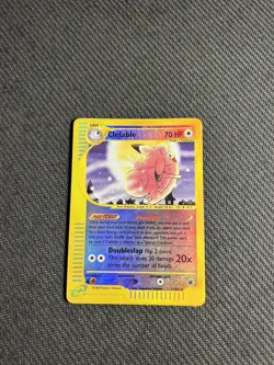 Pokemon TCG Clefable 7/165 Expedition Reverse Holo MP - Image 3