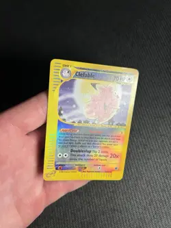 Pokemon TCG Clefable 7/165 Expedition Reverse Holo MP - Image 5