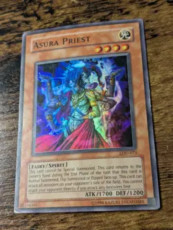 YU-GI-OH ASURA PRIEST LOD-071 UNLIMITED SUPER RARE MP/HP - Image 1