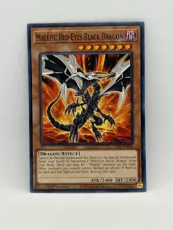 Malefic Red-Eyes Black Dragon - LDS1-EN006 - Common 1st Ed - Image 1