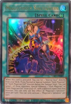 Yu-Gi-Oh! Magician's Salvation LART-EN060 Ultra Rare Lost Art - Image 1